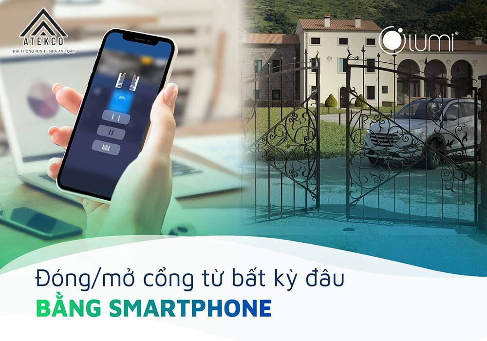  điều khiển cửa cổng